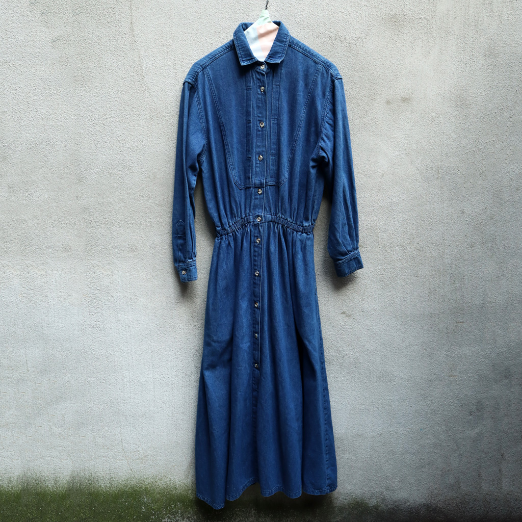 N18-0396縲�80's Eddie Bauer縲船enim One Piece NII the store by Noord